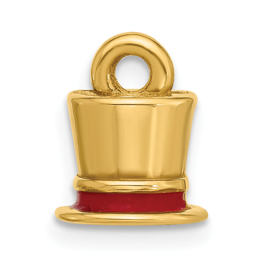 14ky Fancy Top Hat Charm-D5708