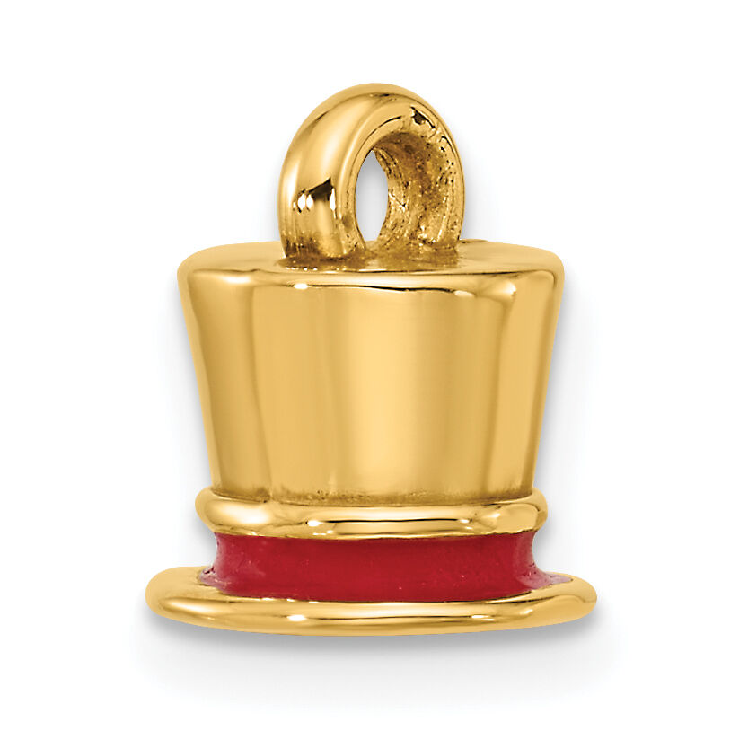 14ky Fancy Top Hat Charm-D5708