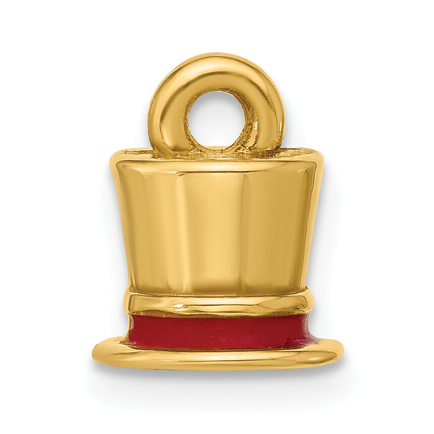 14ky Fancy Top Hat Charm-D5708