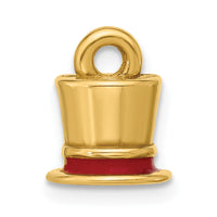 14ky Fancy Top Hat Charm-D5708