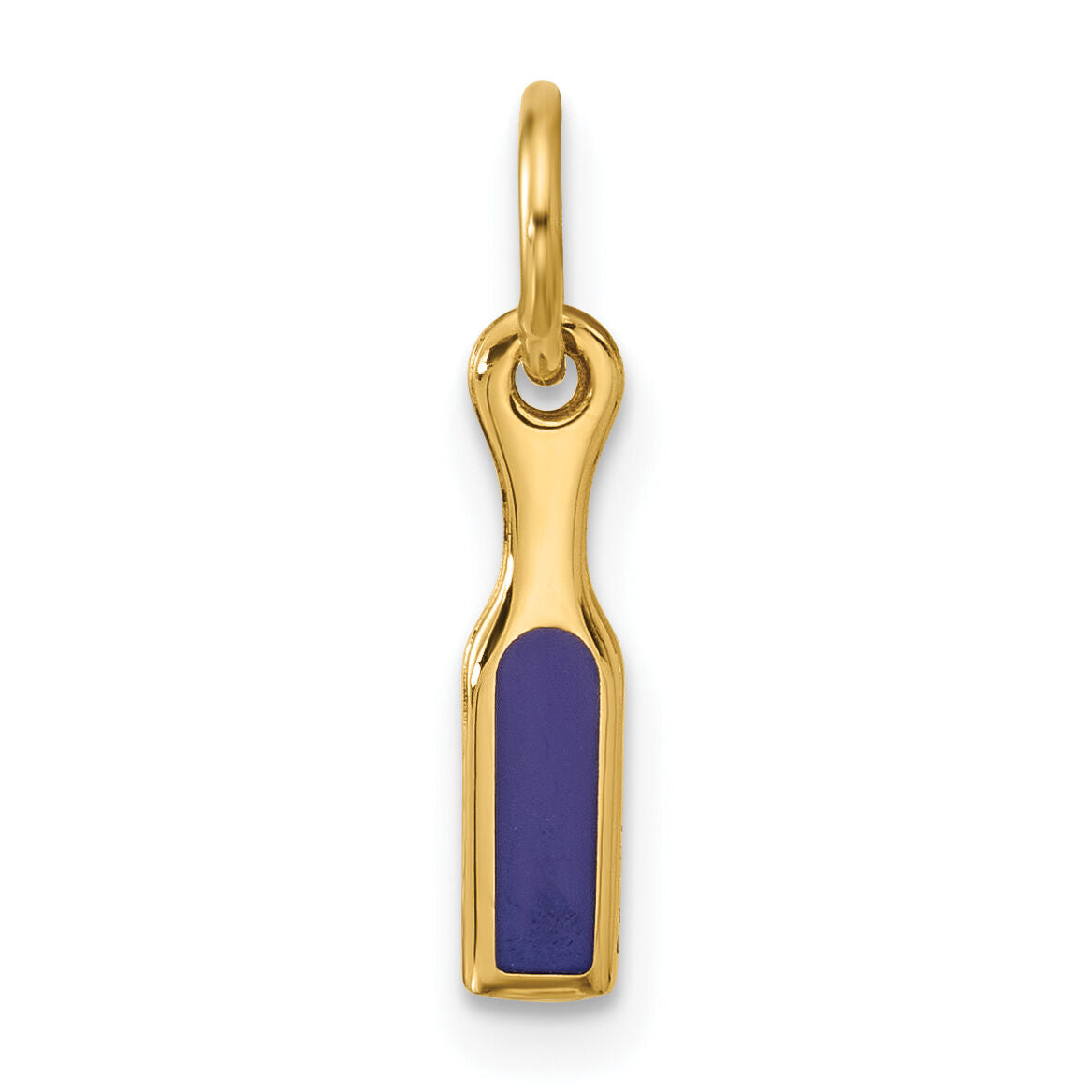 14ky Fancy Hairbrush Charm-D5714