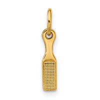 14ky Fancy Hairbrush Charm-D5714