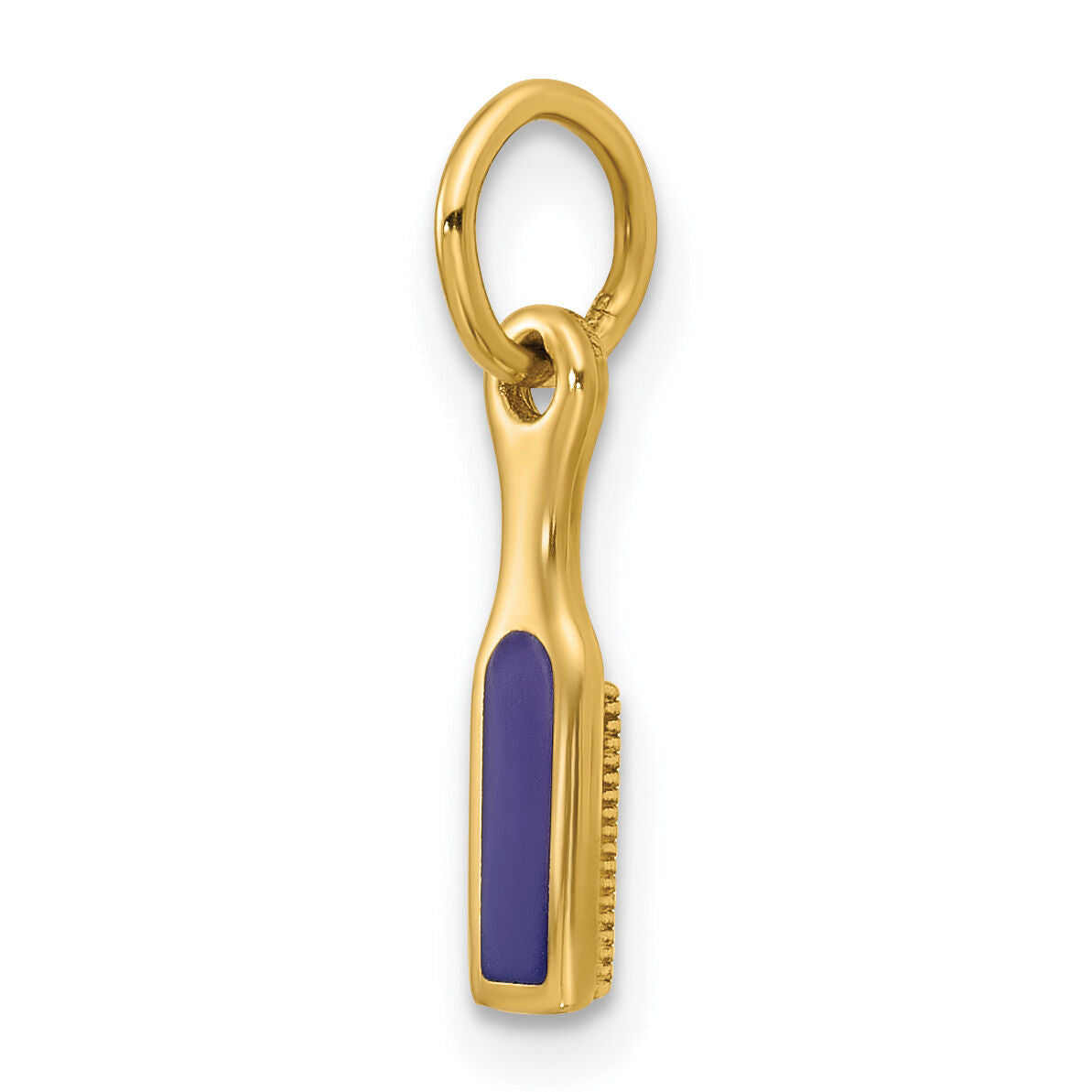 14ky Fancy Hairbrush Charm-D5714