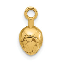 14ky Fancy Artichoke Charm-D5715