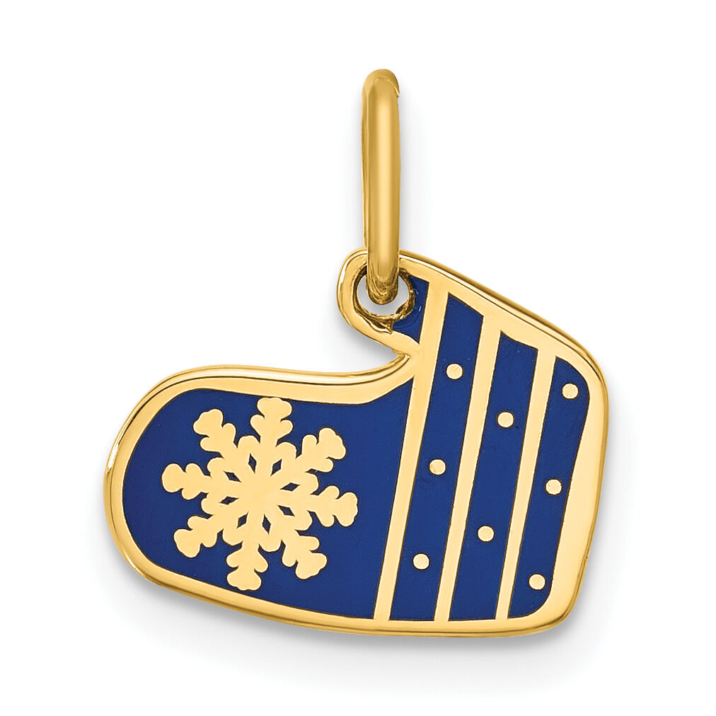 14ky Mitten Charm-D5717