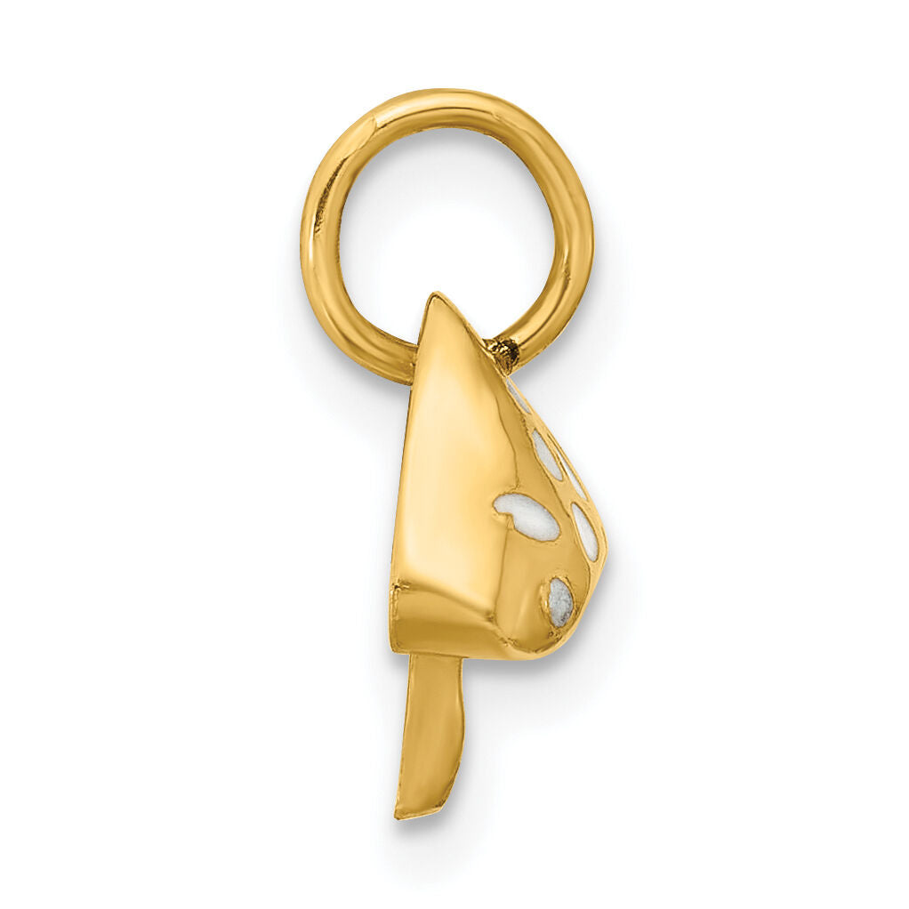 14ky Curvy Toadstool Charm-D5720