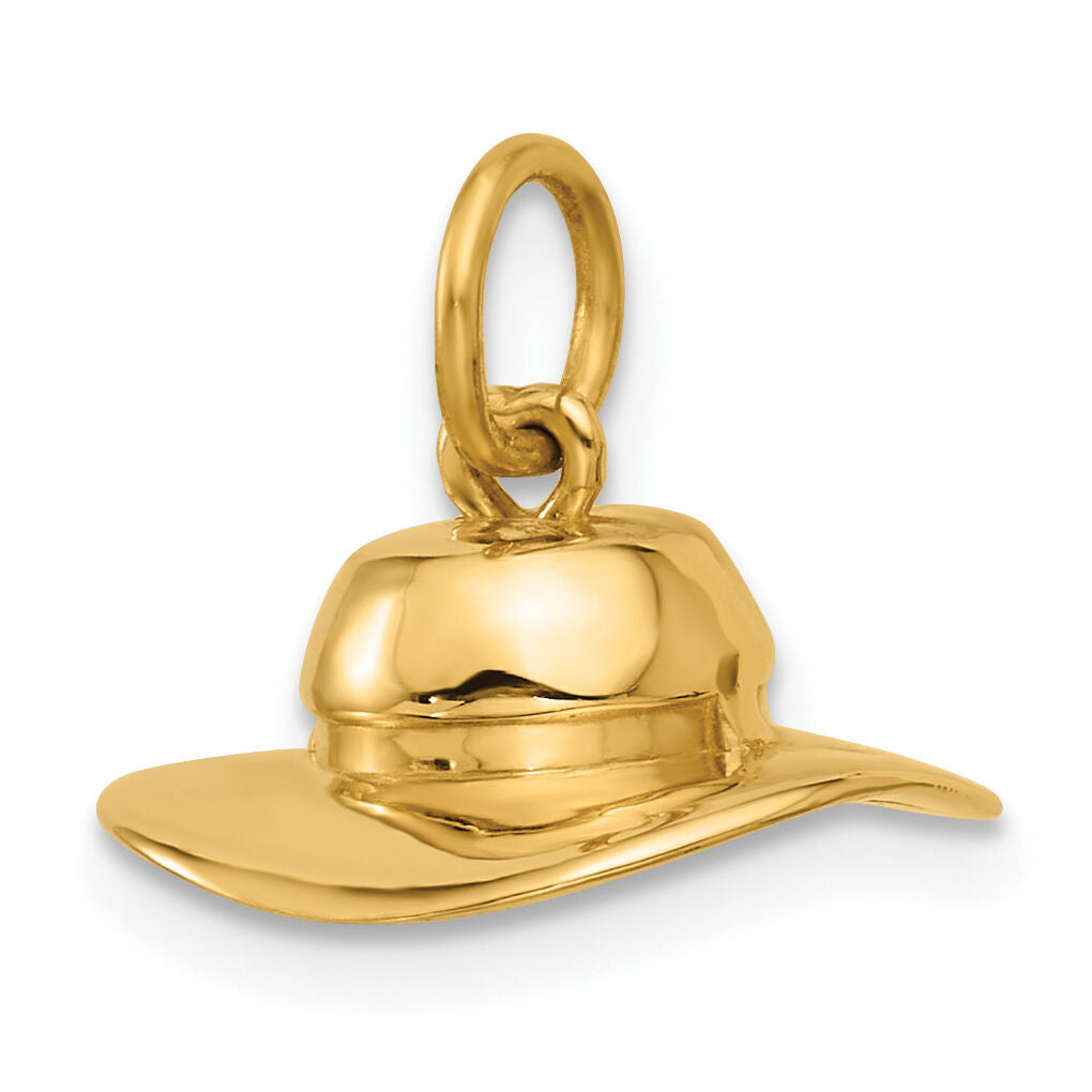 14ky Sun Hat Charm-D5729