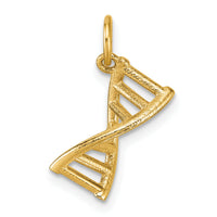 14K Polished DNA Pendant-D5782