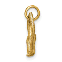 14K Polished Celtic Knot Pendant-D5785