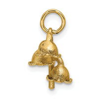 14K Polished Lily of the Valley Pendant-D5786