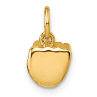14K American Sign Language Alphabet Fingerspelling Sign S Pendant-D5808S