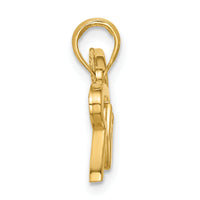 14K Polished Mom Pendant-D5811