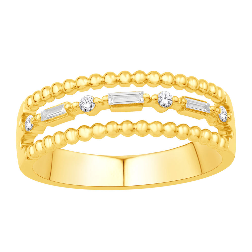 Yellow Gold Diamond Ring