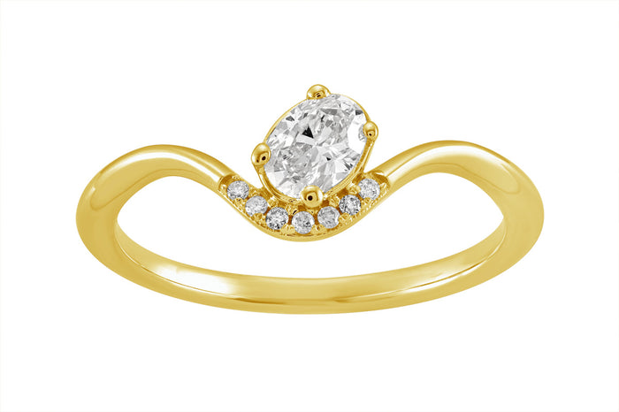 Yellow Gold Diamond Ring