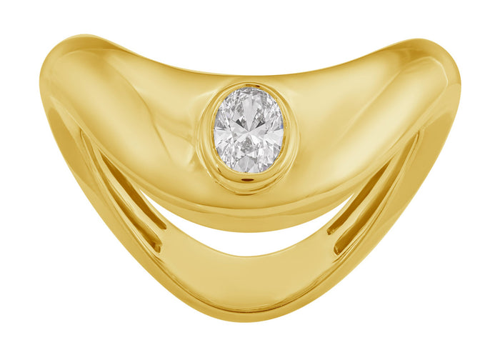 Yellow Gold Diamond Ring