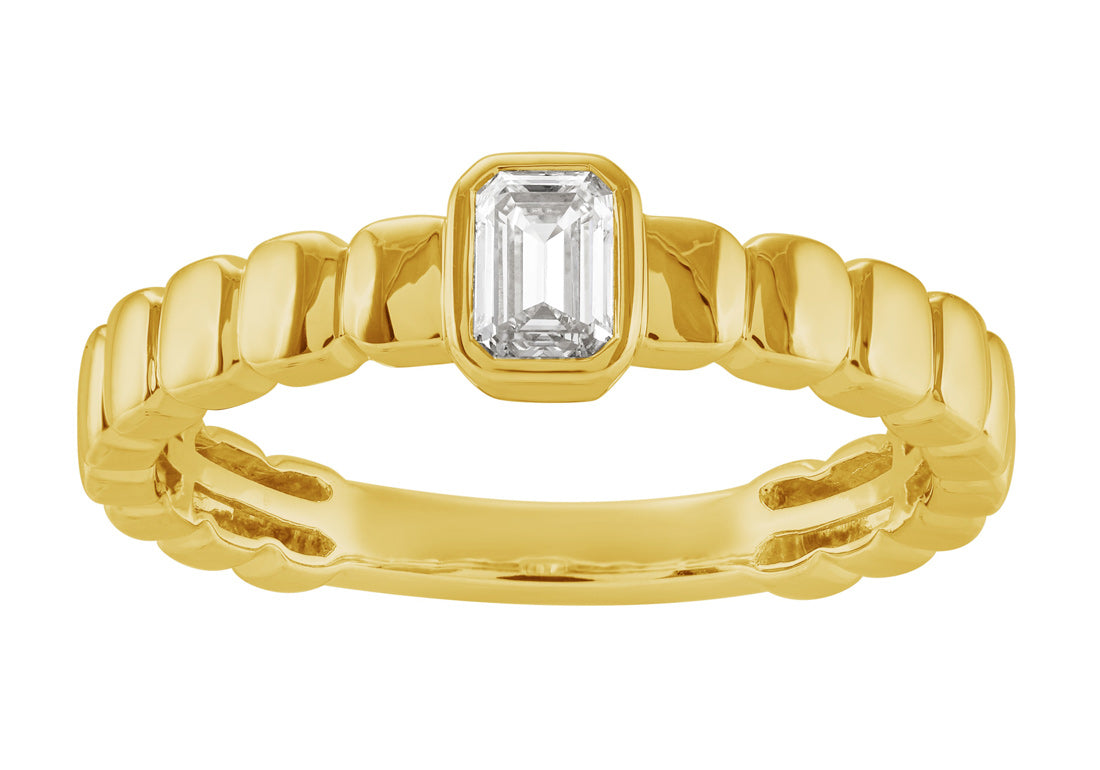 Yellow Gold Diamond Ring