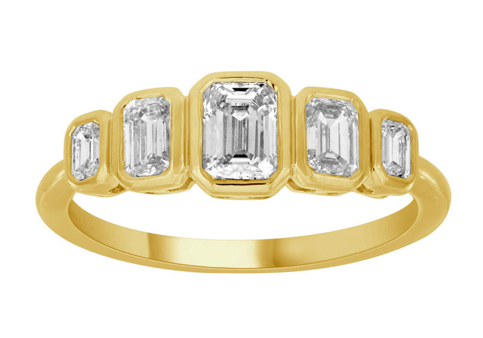Yellow Gold Diamond Ring