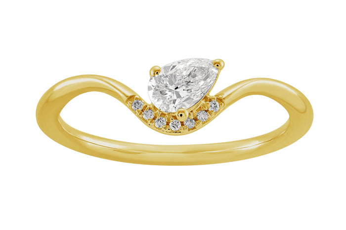 Yellow Gold Diamond Ring