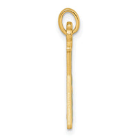 14K Polished Erlenmeyer Flask Pendant-D5856