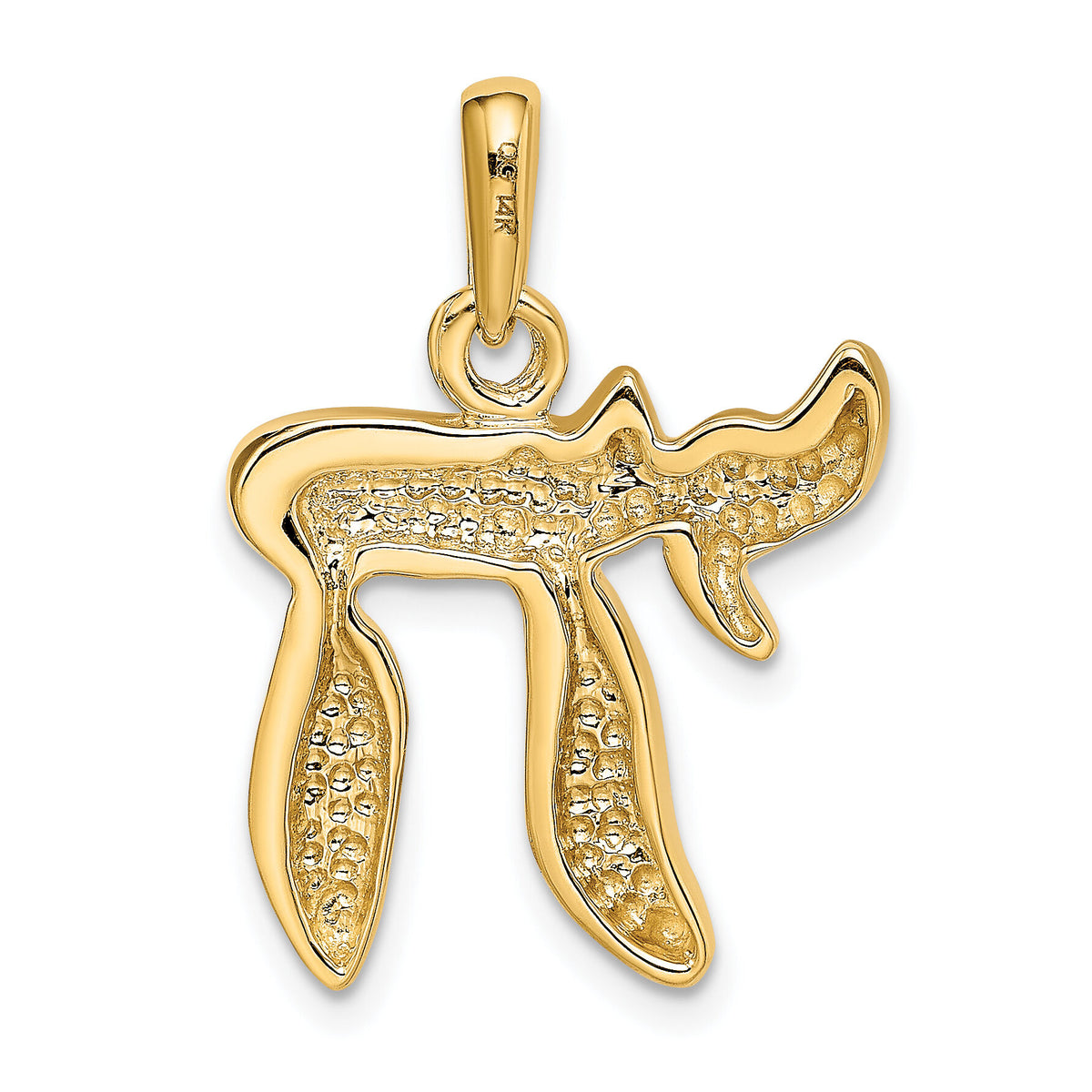 14k Chai Pendant-D891