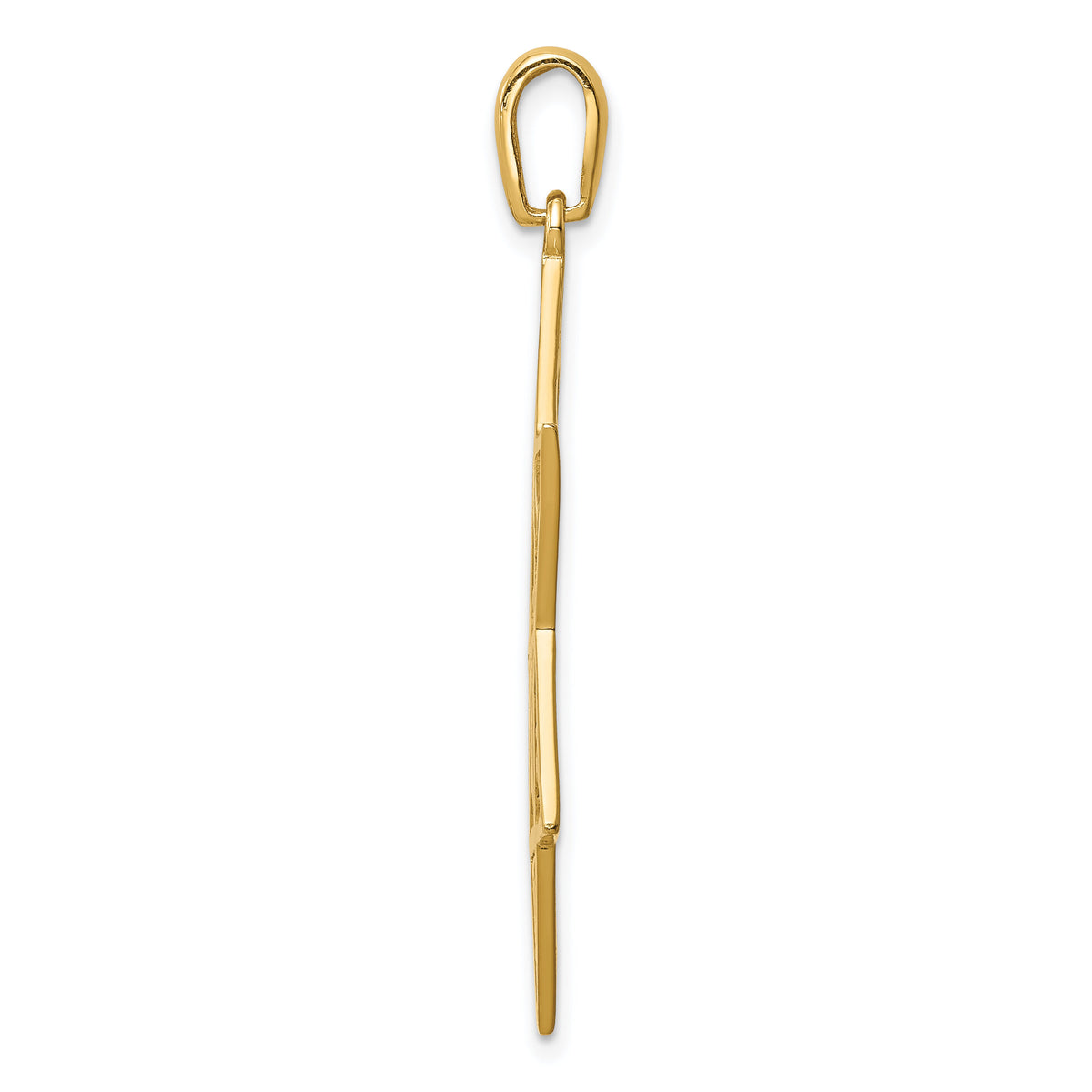 14K Star Of David 12 Tribes Pendant-D894
