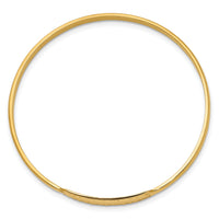 14k Slip-on ID Baby Bangle Bracelet-DB389