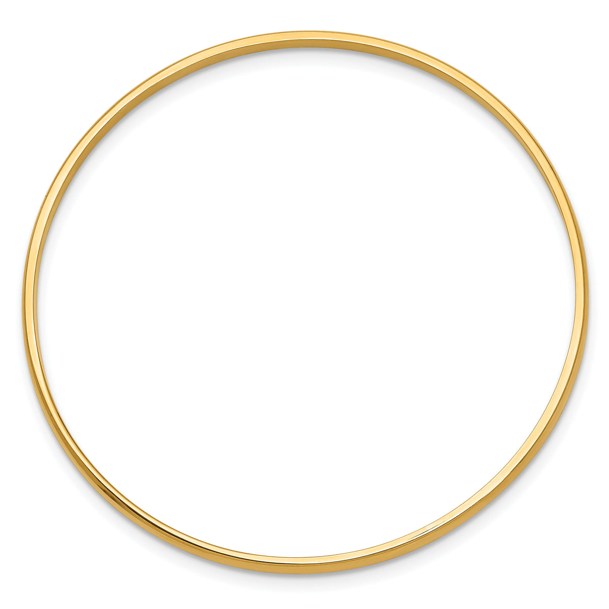 14k Slip-on Baby Bangle Bracelet-DB391