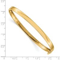 14K Flexible Bangle Bracelet-DB515