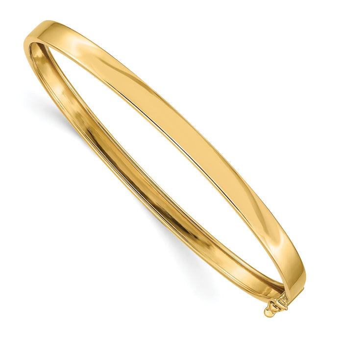 14K Flexible Bangle Bracelet-DB515