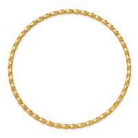 14k 2.50mm Twisted Slip-on Bangle-DB569