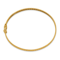 14k Polished Safety Clasp 4.75mm Bangle-DB574