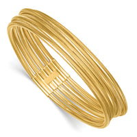14k 5 Strand Mesh Stretch Bracelet-DB752