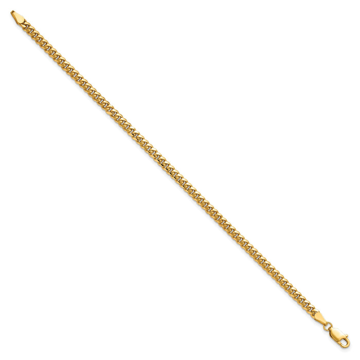 14k 3.5mm Solid Miami Cuban Chain-DCU100-8