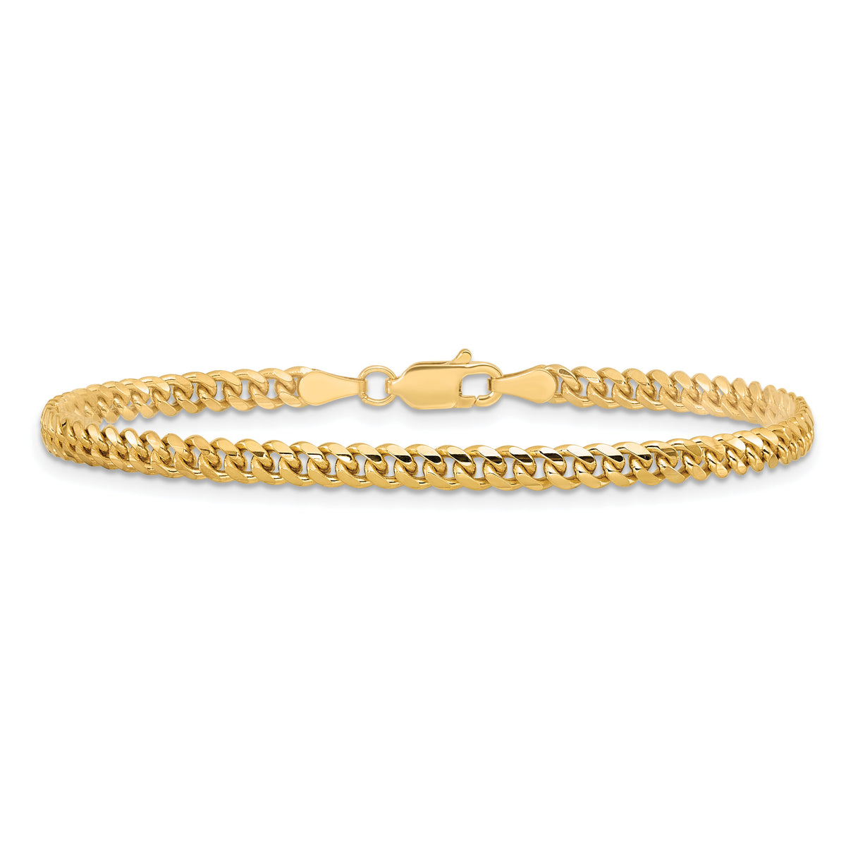 14k 3.5mm Solid Miami Cuban Chain-DCU100-7