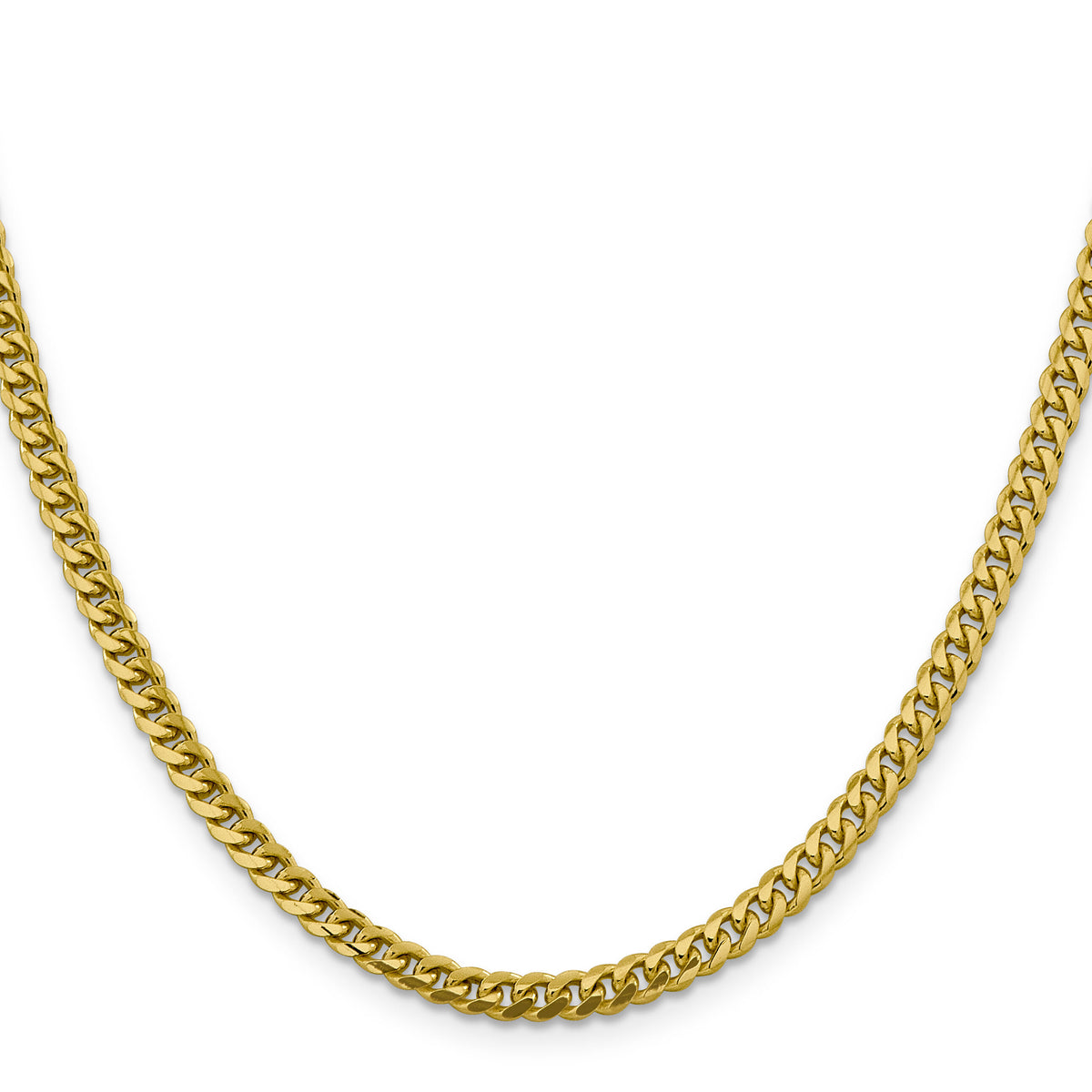 14k 4.25mm Solid Miami Cuban Chain-DCU120-18