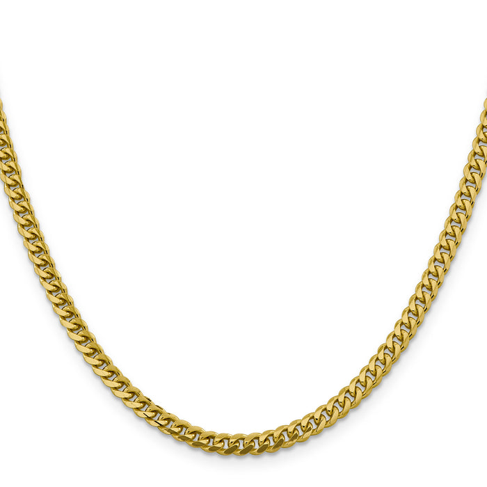 14k 4.25mm Solid Miami Cuban Chain-DCU120-26