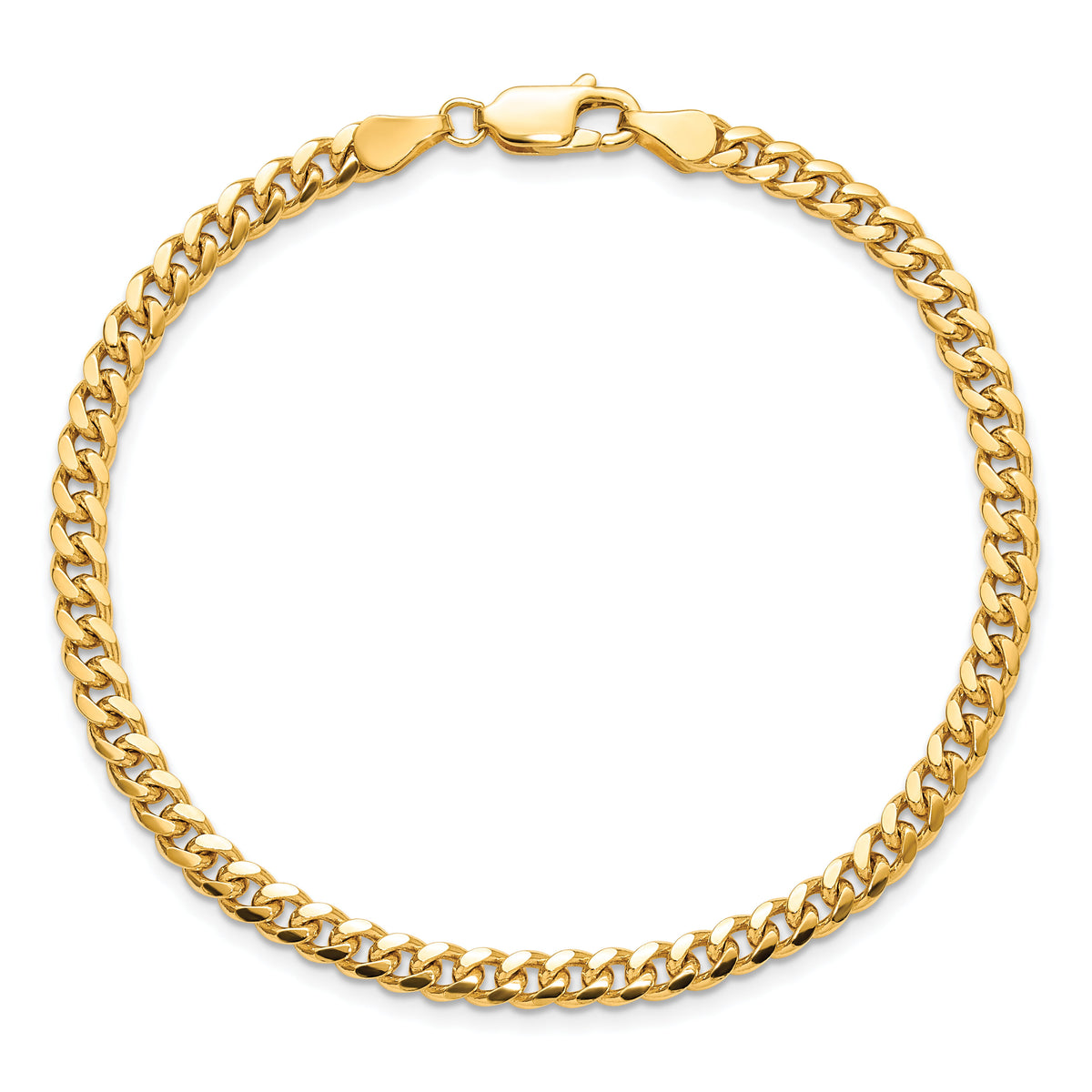 14k 4.25mm Solid Miami Cuban Chain-DCU120-9