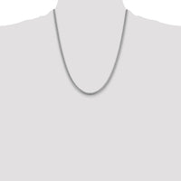 14k White Gold 4.25mm Solid Miami Cuban Chain-DCU120W-22