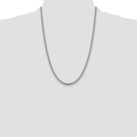 14k White Gold 4.25mm Solid Miami Cuban Chain-DCU120W-24