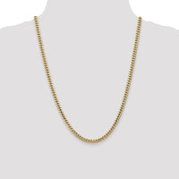 14k 4.3mm Solid Miami Cuban Chain-DCU140-24