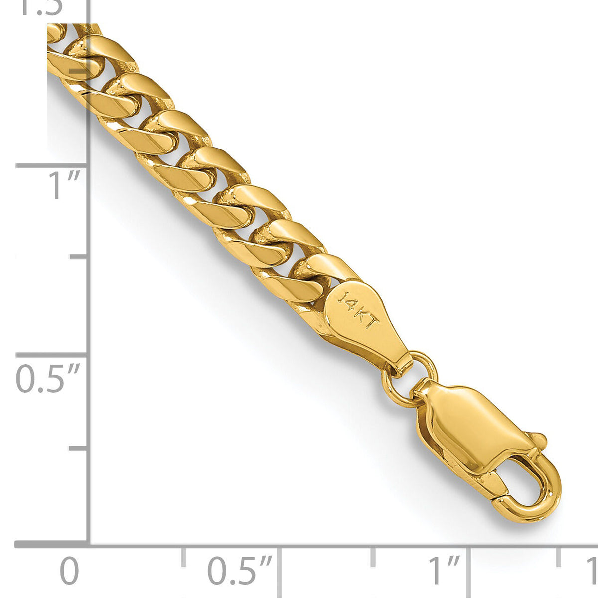 14k 4.3mm Solid Miami Cuban Chain-DCU140-7
