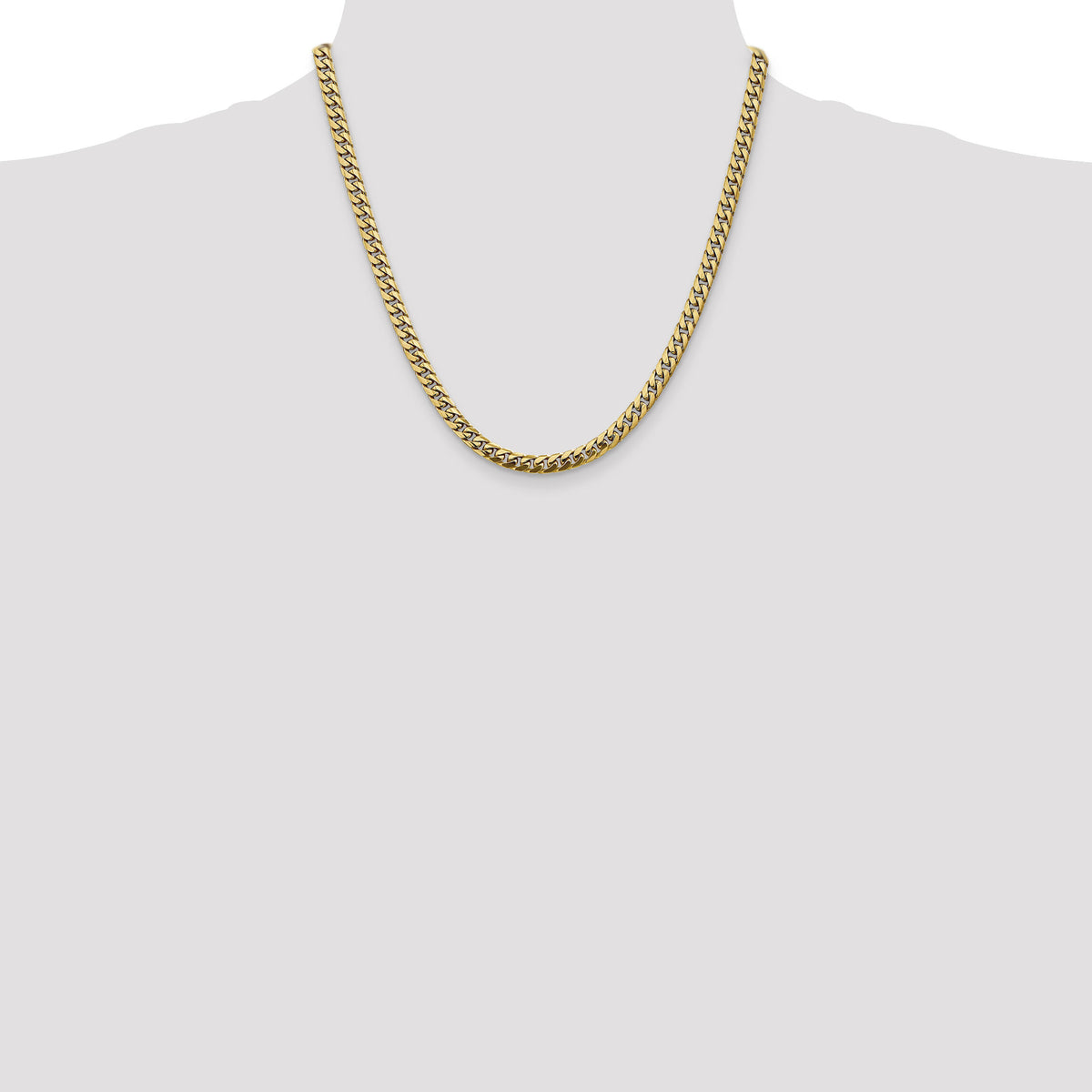 14k 5mm Solid Miami Cuban Chain-DCU160-20