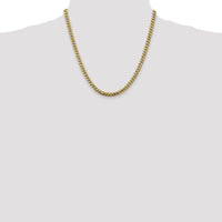 14k 5mm Solid Miami Cuban Chain-DCU160-20