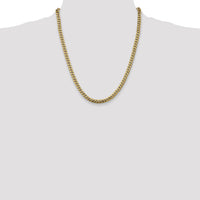 14k 5mm Solid Miami Cuban Chain-DCU160-22