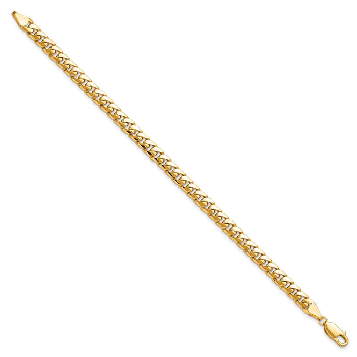 14k 5mm Solid Miami Cuban Chain-DCU160-9