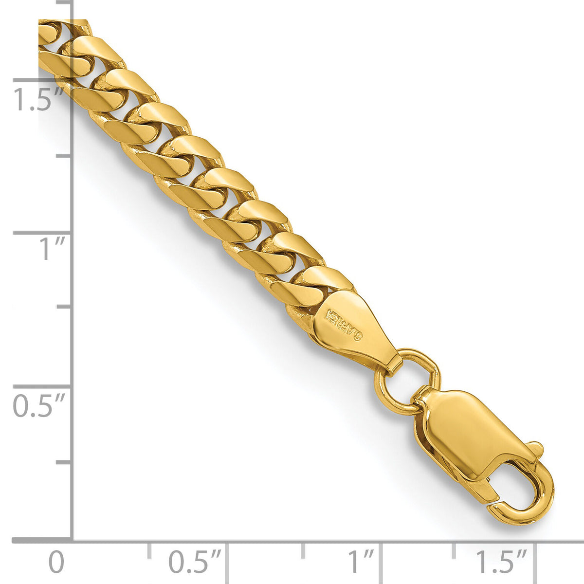 14k 5mm Solid Miami Cuban Chain-DCU160-8