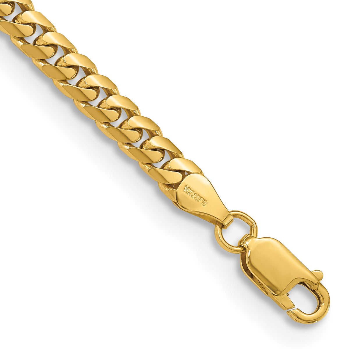 14k 5mm Solid Miami Cuban Chain-DCU160-7