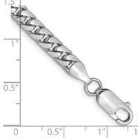 14k White Gold 5mm Solid Miami Cuban Chain-DCU160W-8