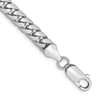14k White Gold 5.5mm Solid Miami Cuban Chain-DCU180W-9