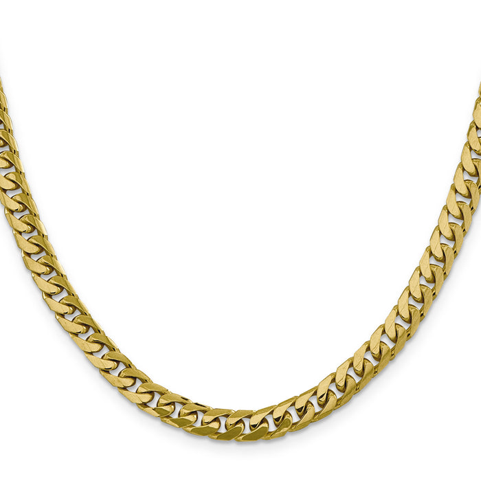 14k 6.25mm Solid Miami Cuban Chain-DCU200-20
